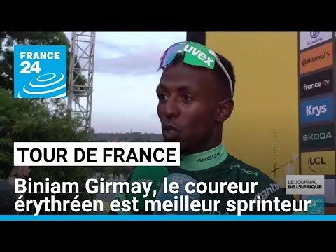 Biniam Girmay : Je suis confiant et heureux pour l'avenir du cyclisme africain • FRANCE 24