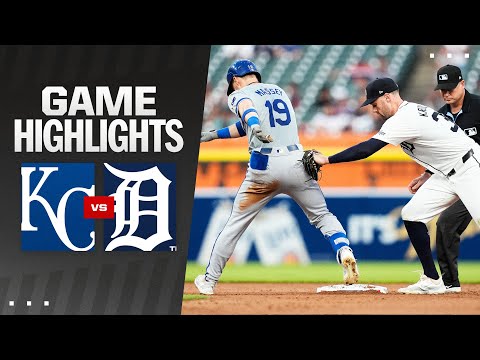 Royals vs. Tigers Game Highlights (8/1/24) | MLB Highlights