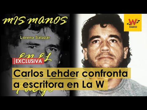 Carlos Lehder confronta en La W a mujer que publicó libro a su nombre