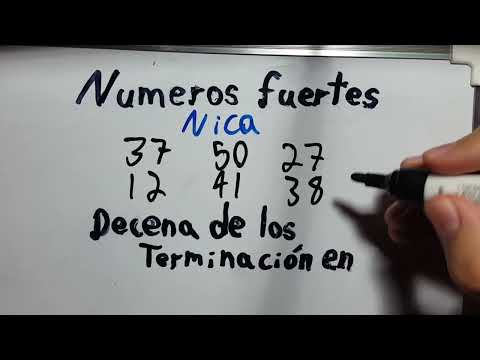 NUMEROS PARA LA TICA, NICA, HONDURAS Y DOMINICANA - 1 de Marzo