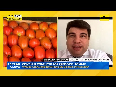 Continúa conflicto por precio del tomate