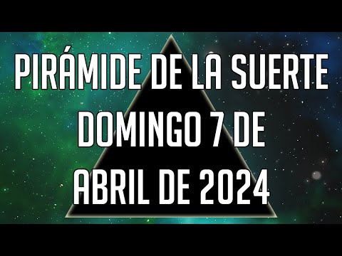 Pirámide de la Suerte para el Domingo 7 de Abril de 2024 - Lotería de Panamá