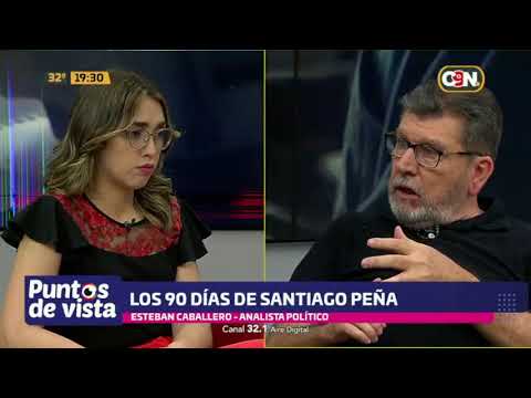 Los 90 días de Santiago Peña