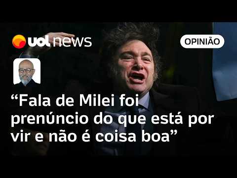 Discurso de Milei sobre Bolsonaro 'perseguido' é porta entreaberta para asilo a golpistas | Josias