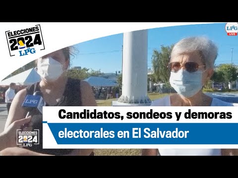 CANDIDATOS, SONDEOS Y DEMORAS ELECTORALES EN EL SALVADOR