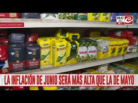 Estiman que la inflación de junio será más alta que la de mayo