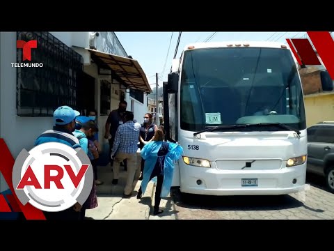 Guatemaltecos deportados desde México arrojan positivo al COVID-19 | Al Rojo Vivo | Telemundo