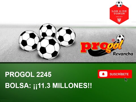 Análisis Progol 2245!! 11.3 MILLONES!!