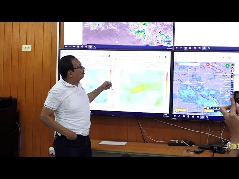 Ineter pronóstica lluvias provocadas por línea frontal en el Caribe nicaragüense