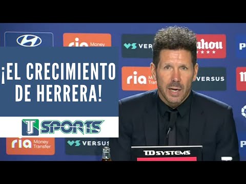 Diego Simeone DESTACÓ que Héctor Herrera es HOY de los JUGADORES IMPORTANTES del Atlético de Madrid