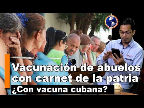 Maduro anunció vacunación de abuelos con carnet de la patria ¿Con vacuna cubana #PDCRadio Venezuela