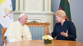 Prezidentė susitinka su Popiežiumi Pranciškumi
