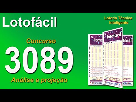 ANÁLISE E PROJEÇÃO PARA O CONCURSO 3089 DA LOTOFÁCIL