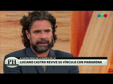 Luciano Castro recordó su relación con Diego Maradona - PH Podemos Hablar 2021