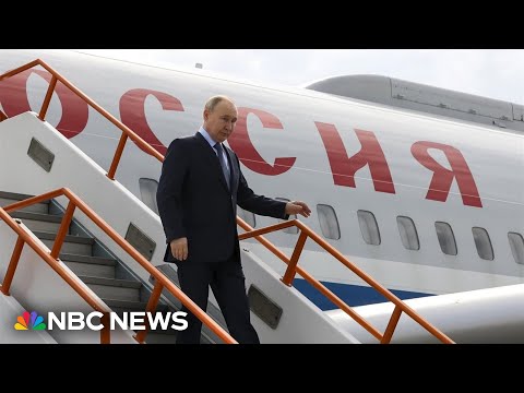 Russian President Putin travels to North Korea