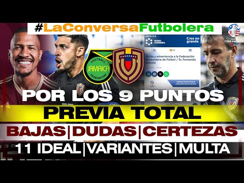 ¡POR LOS 9 PUNTOS! | PREVIA TOTAL VENEZUELA JAMAICA - ¡TERCERA FINAL! - COPA AMÉRICA 2024