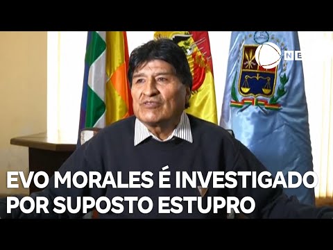 Evo Morales é investigado por suposto estupro em 2016