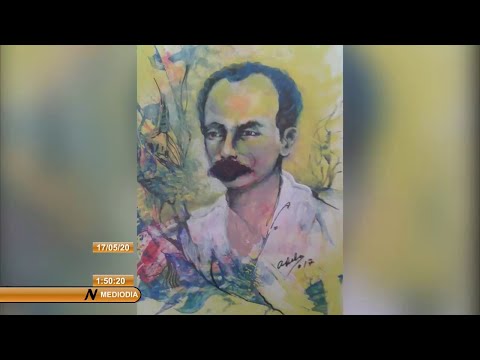 Artista de Cuba pinta a Martí