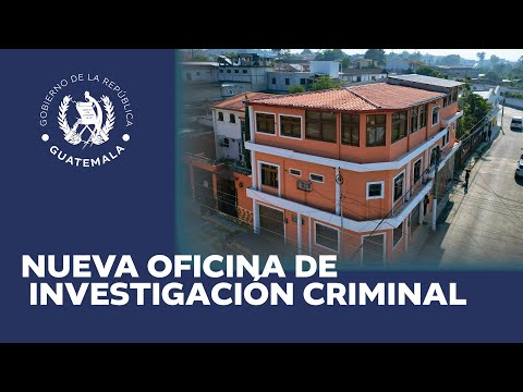 Nueva Oficina de Investigación Criminal contra Trata y Tráfico Ilícito de Personas en Alta Verapaz