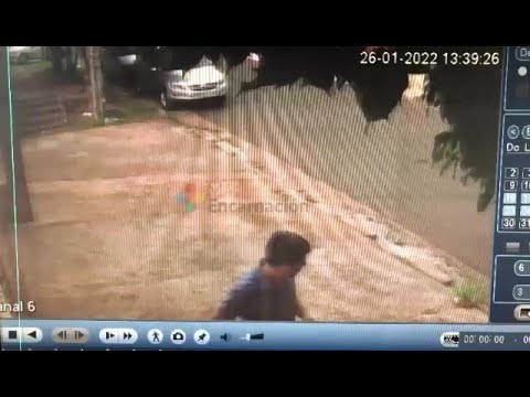 Un hombre saco a pasear a su perro y fue victima de robo