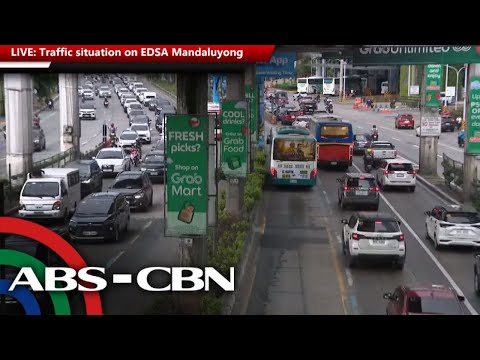 LIVE: Traffic situation on EDSA Mandaluyong