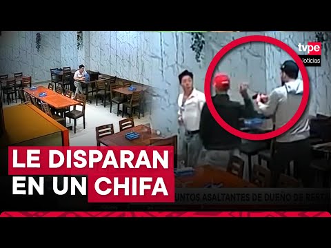 Los Olivos: extranjeros ingresan a chifa y disparan contra comensal para robarle