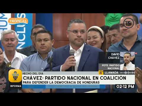 Chavez: Partido Nacional en coalición para defender la democracia de Honduras