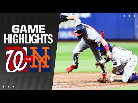 Nationals vs. Mets Game Highlights (9/17/24) | MLB Highlights