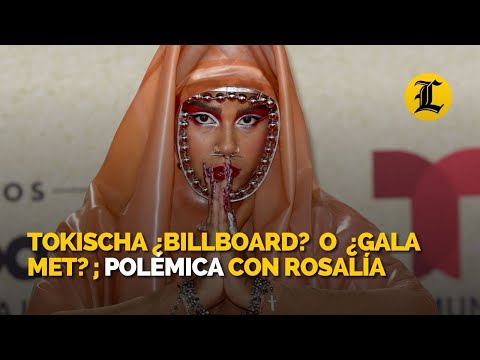 Tokischa llega a los Billboard vestida como si fuera a la Gala Met, show con Rosalía genera debate