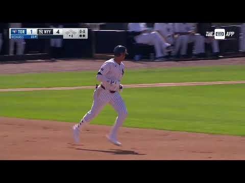 Juan Soto hits his first homer as a Yankee! (Crushed off the scoreboard!)