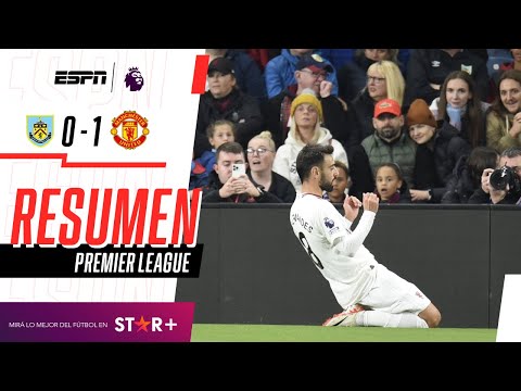 ¡EL UNITED VOLVIÓ AL TRIUNFO CON UN GOLAZO DE BRUNO FERNANDES! | Burnley 0-1 Man. United | RESUMEN