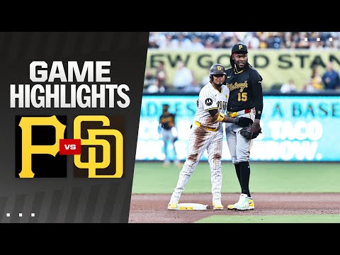 Pirates vs. Padres Game Highlights (8/13/24) | MLB Highlights