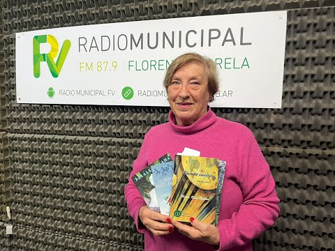 María Rosa Rzepka, uno de sus libros “El hilo que aún resta en el carretel” llegó a Argelia.