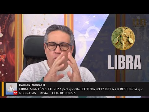 LIBRA: MANTÉN tu FE. REZA para que esta LECTURA del TAROT sea la RESPUESTA que NECESITAS.