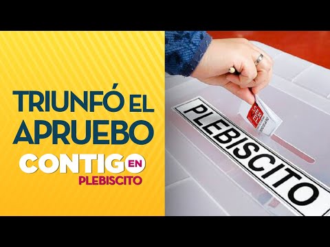 IMPACTANTE: Tendencia confirma aplastante victoria del APRUEBO en Plebiscito Chile 2020