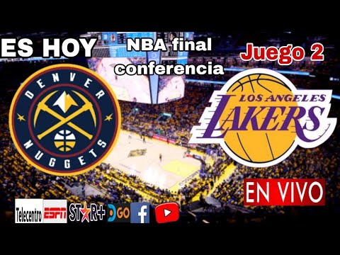 Donde ver Nuggets vs. Lakers en vivo, game 2 Final de Coferencia Oeste Playoffs NBA 2023