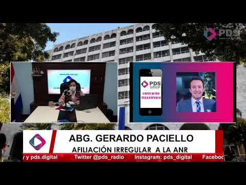 Entrevista- Abg. Gerardo Paciello- Afiliaciones Irregulares en la ANR