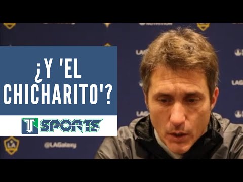 Guillermo Barros Schelotto EXPLICA POR QUÉ no JUGÓ Chicharito Hernández con el L.A. Galaxy ante LAFC