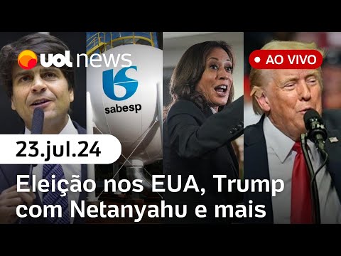 Trump se reunirá com Netanyahu; Maduro bloqueia sites; Janja nas Olimpíadas e+ ao vivo | UOL News