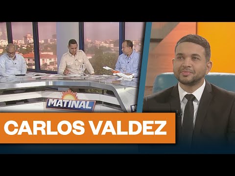Carlos Valdez, Presidente de la juventud del PRM | Matinal