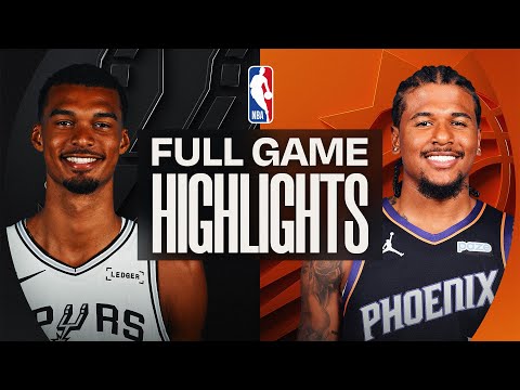 스퍼스 at 선즈 | NBA PRESEASON 풀게임 하이라이트 | October 10, 2026