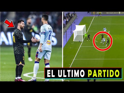 ASÍ REACCIONA PRENSA EUROPEA A ULTIMO PARTIDO DE MESSI Y CRISTIANO RONALDO PSG VS RIYADH SEASON 5-4