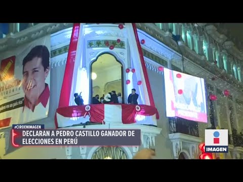 Pedro Castillo será el próximo presidente de Perú | Noticias con Ciro Gómez Leyva