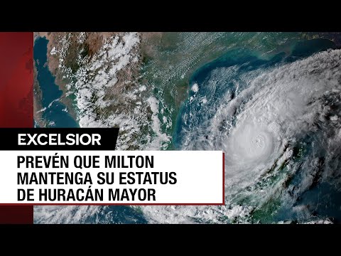 ¿A dónde se dirige el huracán Milton?