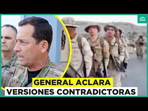 General aclara polémica por versiones contradictorias entre Ejército y conscriptos