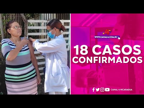 18 casos confirmados de COVID-19 en la última semana en Nicaragua