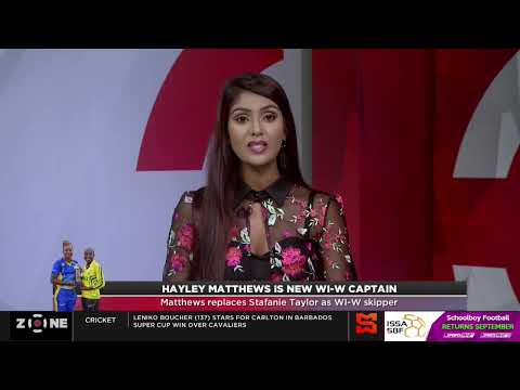Hayley Matthews is new Windies Women Captain, Barbados women beat JA to become Super 50 Champions