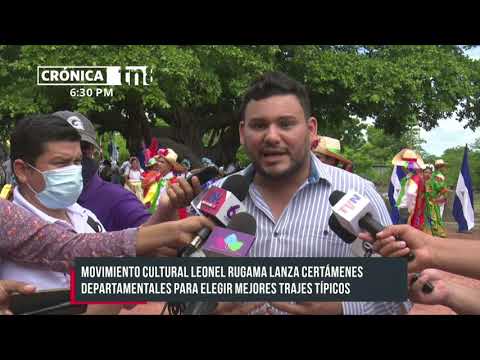 Juventud de Nicaragua lanza concurso Trajes y Colores de la Patria