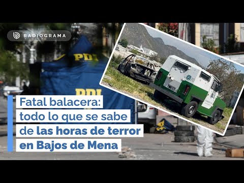 Fatal balacera: todo lo que se sabe de las horas de terror en Bajos de Mena