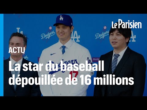 Le traducteur de cette star japonaise de baseball lui aurait volé 16 millions de dollars pour éponge